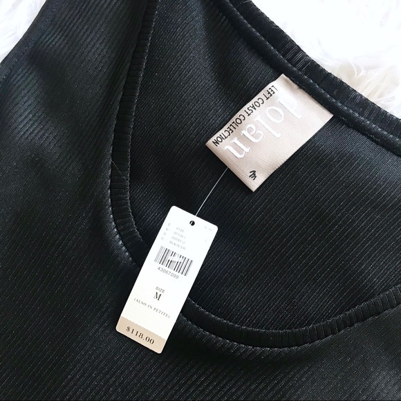 Anthropologie Dolan Left Coast Metallic Knit Dress - Picture 5 of 5